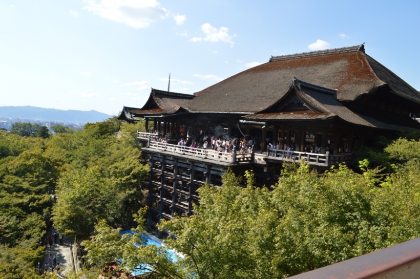 Kiyomizu-dera temple 